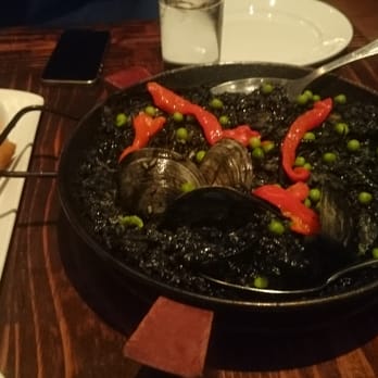 Manolo Tapas - Squid ink rice. - Tapas Bars Near Me - New York, New York Manolo Tapas - Squid ink rice. - Tapas Bars Near Me - New York, New York
