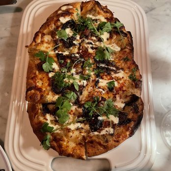 Coquette - Mushroom flatbread - Breakfast & Brunch Near Me - Boston, Massachusetts Coquette - Mushroom flatbread - Breakfast & Brunch Near Me - Boston, Massachusetts