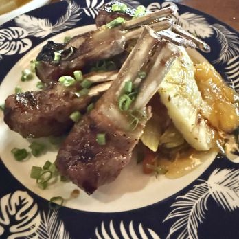 Trader Vic's - Indonesian lamb chops - Hawaiian Near Me - Emeryville, California Trader Vic's - Indonesian lamb chops - Hawaiian Near Me - Emeryville, California