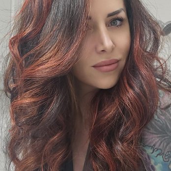 Ego Salon & Spa - Perfect cowboy copper/violet toned red balayage and blowout on super coily kinky natural 3B hair. Exactly what I was hoping for. - Hair Extensions Near Me - Howell, New Jersey Ego Salon & Spa - Perfect cowboy copper/violet toned red balayage and blowout on super coily kinky natural 3B hair. Exactly what I was hoping for. - Hair Extensions Near Me - Howell, New Jersey