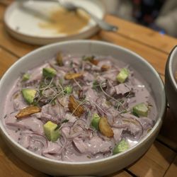 Leche De Tigre - Pulpo al olivo