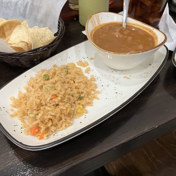 Acapulco Bar & Grill - Rice and charro beans - New Mexican Cuisine Near Me - Corpus Christi, Texas