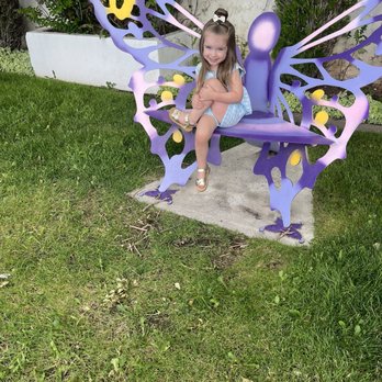 The Greenery Restaurant - Sisters loving the butterfly seats on side of Rainbow and Greemery. - American Near Me - Ogden, Utah The Greenery Restaurant - Sisters loving the butterfly seats on side of Rainbow and Greemery. - American Near Me - Ogden, Utah