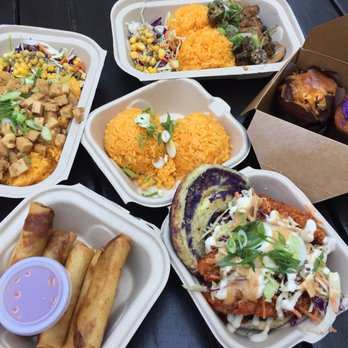 Ubay SF Ube Fest - Lunch from Sarap Shop for the four of us! - Festivals Near Me Ubay SF Ube Fest - Lunch from Sarap Shop for the four of us! - Festivals Near Me