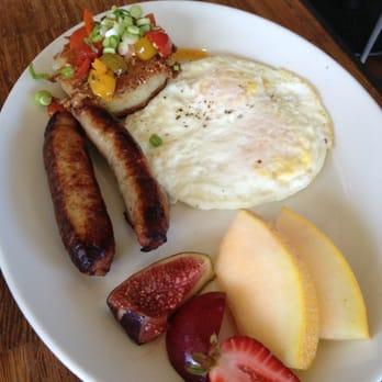 Grace's Table - Eggs and sausage with potato cake - New American Near Me - Napa, California