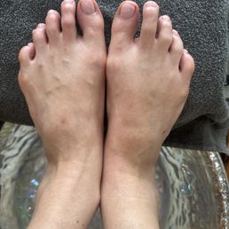 Gel pedicure Gel pedicure