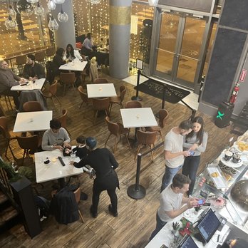 Decadent Chicago - Interior from Loft Angle - Breakfast & Brunch Near Me - Chicago, Illinois