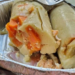 Southdown Deli - Chicken Tamale to go - sweet and delicious with clean, simlle fkavors.