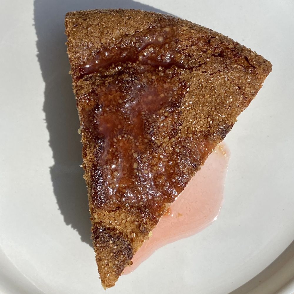 Interval - Delicious olive oil cake with a rhubarb glaze - Cafes Near Me - Milwaukee, Wisconsin