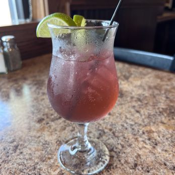 Marley's Brewery and Grille - Some type of raspberry, mint and gin cocktail.  Very fresh and light. - Breweries Near Me - Bloomsburg, Pennsylvania