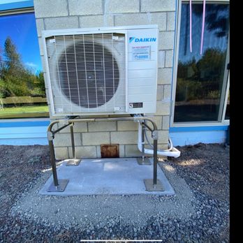 Home Heating & Cooling - La Pine, Oregon heat pump in MidState Electric co-op service territory. - Heating & Air Conditioning/HVAC Near Me - Bend, Oregon Home Heating & Cooling - La Pine, Oregon heat pump in MidState Electric co-op service territory. - Heating & Air Conditioning/HVAC Near Me - Bend, Oregon