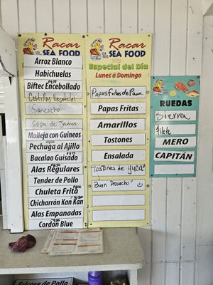 Menu photo 1 Racar Fajardo, PR