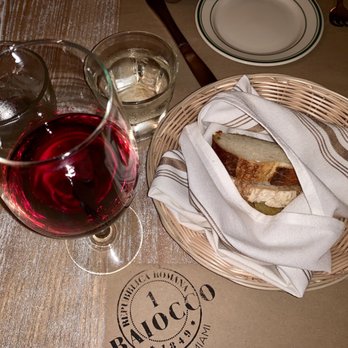Baiocco - Baguette on-the-house - Italian Near Me - Miami, Florida