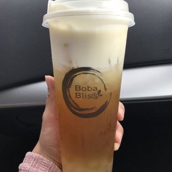 Boba Bliss - Cheese Cream Jasmine with Agar Boba - Bubble Tea Near Me - Dublin, California