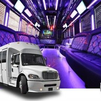 Santos VIP Limousine - 28 Passenger Party Bus. The perfect ride for all social events and corporate group outings. - Limos Near Me - Avenel, New Jersey Santos VIP Limousine - 28 Passenger Party Bus. The perfect ride for all social events and corporate group outings. - Limos Near Me - Avenel, New Jersey