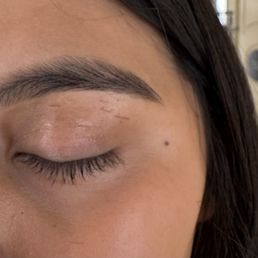 The result of my brows :( after 4 days