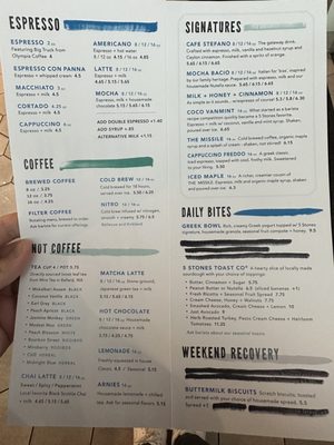 Menu photo 4 Five Stones Coffee Company Bellevue, WA Menu photo 4 Five Stones Coffee Company Bellevue, WA