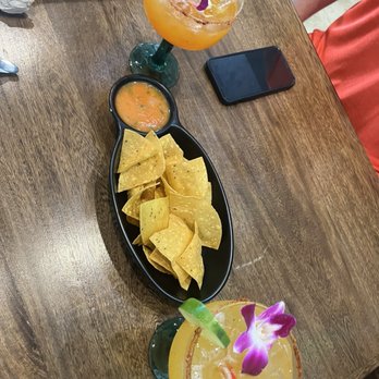Dos Pecados - Margaritas and chips with homemade salsa - Tacos Near Me - Hollywood, Florida Dos Pecados - Margaritas and chips with homemade salsa - Tacos Near Me - Hollywood, Florida
