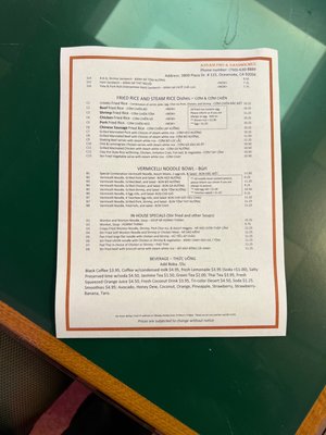 Menu photo 5 Annam Pho & Sandwiches Oceanside, CA Menu photo 5 Annam Pho & Sandwiches Oceanside, CA