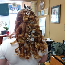 Blossom Salon - My daughter's updo for Prom!!
