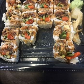 V Sushi - Spicy Tuna Roll, Spicy Salmon - Sushi Bars Near Me - Milpitas, California