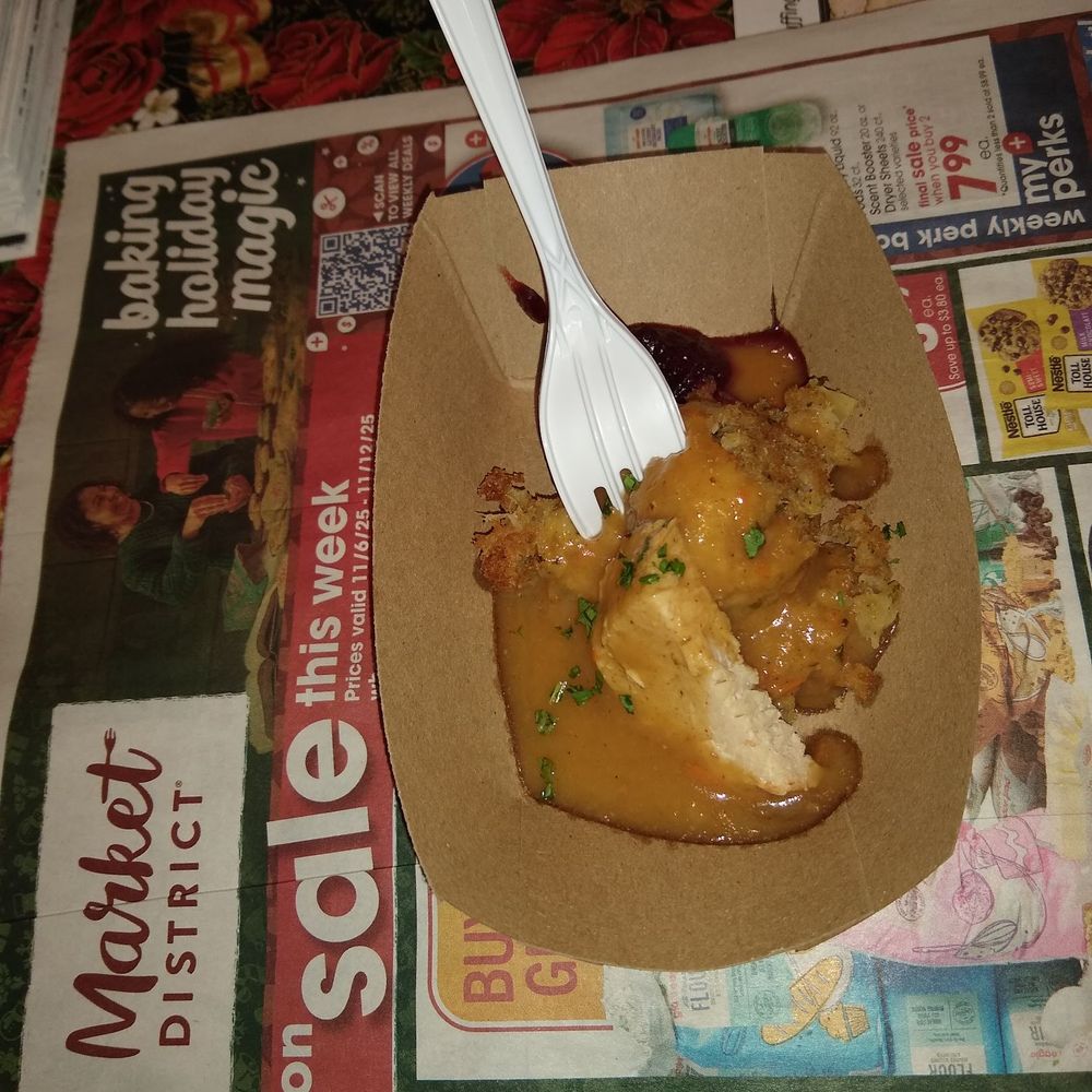 Market District Carmel - Sample of turkey dinner - Grocery Near Me - Carmel, Indiana Market District Carmel - Sample of turkey dinner - Grocery Near Me - Carmel, Indiana