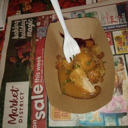Sample of turkey dinner Sample of turkey dinner