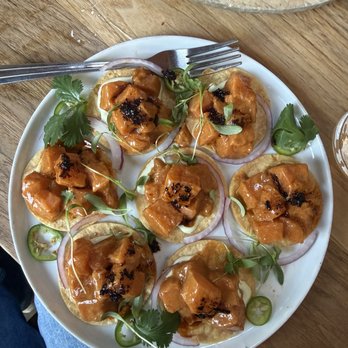 Clavel - Salmon torta - Bars Near Me - Baltimore, Maryland