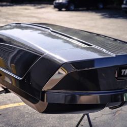 Third Coast Customs Atlanta - Cargo wrap
- 6D HiGloss carbon fiber vinyl wrap installation