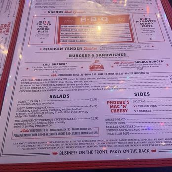 Bub City - The menu - Bars Near Me - Rosemont, Illinois Bub City - The menu - Bars Near Me - Rosemont, Illinois