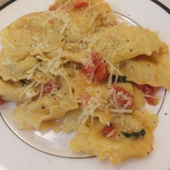 Green Pear Cafe - Delicious homemade ravioli with tomato & basil - Breakfast & Brunch Near Me - Hoboken, New Jersey