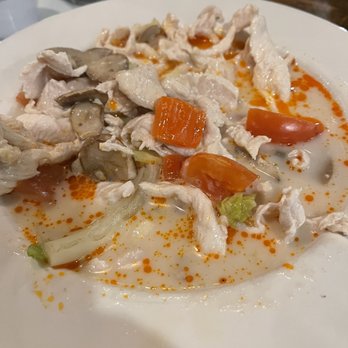Krua Thai - Tom Kha (Thai Coconut Soup) (GF)-Small small size - Thai Near Me - Salt Lake City, Utah