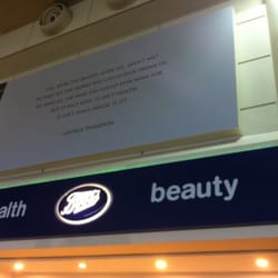 Boots Stores - Above the entrance