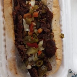 Pappy's Chicago Style - Meat combo sandwich (italian beef, gyro, and steak)