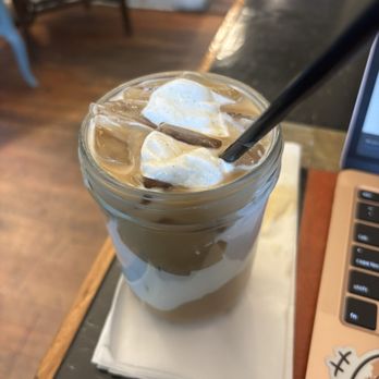 Battle Cat - Sweet potato marshmallow latte - Coffee & Tea Near Me - Asheville, North Carolina Battle Cat - Sweet potato marshmallow latte - Coffee & Tea Near Me - Asheville, North Carolina