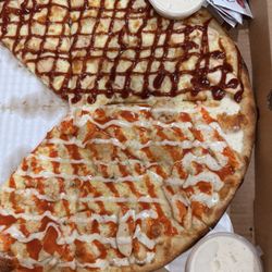 Upper East Slice - 18" Half & Half Specialty- BBQ / Buffalo