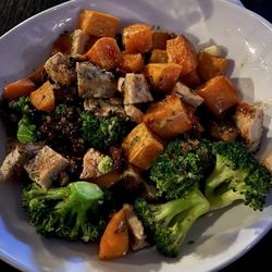 Grainne O’Malley’s - Sweet potato and broccoli bowl