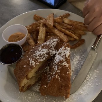 Cafe Orleans - Battered & Fried Monte Cristo - Cajun/Creole Near Me - Anaheim, California