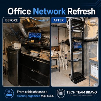 Tech Team Bravo - Network Refresh - IT Services & Computer Repair Near Me Tech Team Bravo - Network Refresh - IT Services & Computer Repair Near Me