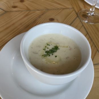 Shuck Oyster Bar - Cup of clam chowder - Seafood Near Me - Costa Mesa, California Shuck Oyster Bar - Cup of clam chowder - Seafood Near Me - Costa Mesa, California