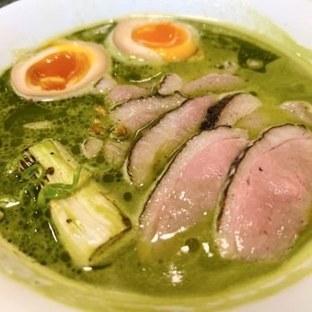 Mensho - Matcha Duck Ramen - Ramen Near Me - Kapolei, Hawaii