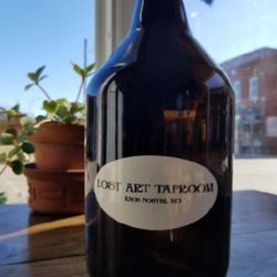 Growlers are available