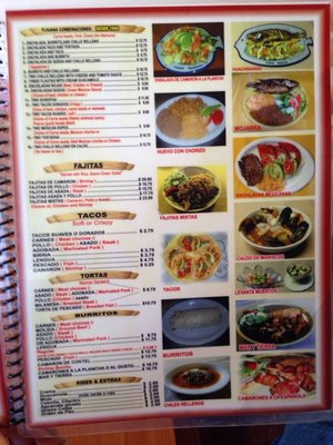 Menu photo 4 Tijuana Restaurant Oakland, CA