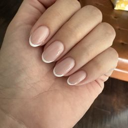 French manicure by Viorica