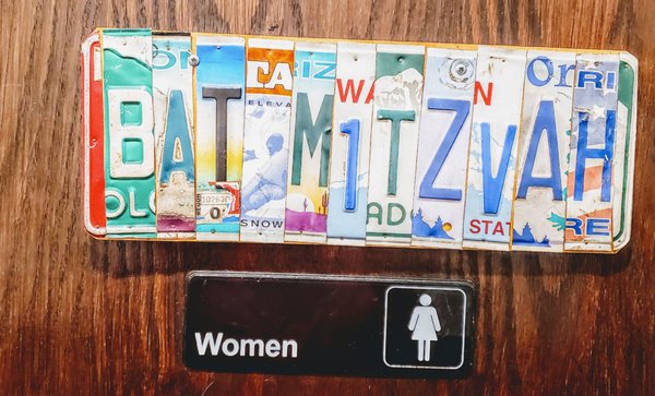 Photo of Max's Delicatessen & Restaurant - Highland Park, IL, United States. Restroom signage.
