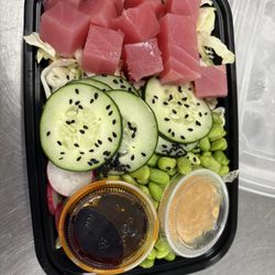 Gainz and Shreds Meal Prep - Poke bowl