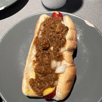 Skid's II - Red Weenie Chili &Onion Dog Y'all! - Hot Dogs Near Me - Burlington, North Carolina