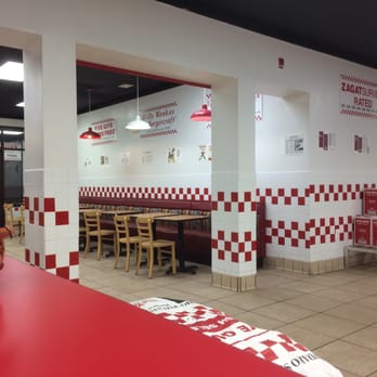 Five Guys - Dining area - Burgers Near Me - State College, Pennsylvania Five Guys - Dining area - Burgers Near Me - State College, Pennsylvania
