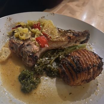 Pinky’s - Bone-In Pork Chop - Mediterranean Near Me - Richmond, Virginia