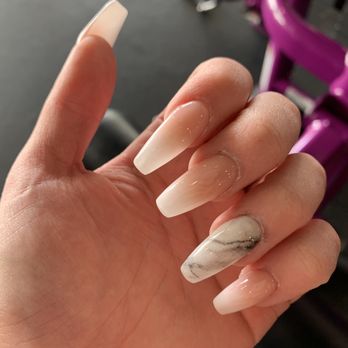 Amore Nail Studio - Marble Manicure - Acrylics Full Set With Glitters, Pink & White Or Colour Powder - Nail Salons Near Me - Boise, Idaho Amore Nail Studio - Marble Manicure - Acrylics Full Set With Glitters, Pink & White Or Colour Powder - Nail Salons Near Me - Boise, Idaho